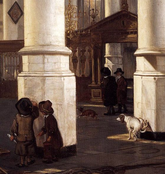 Emanuel de Witte Interior of the Oude Kerk, Delft